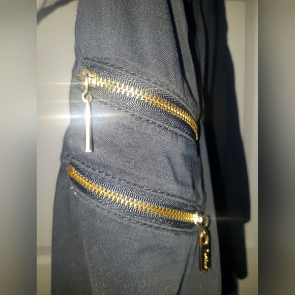 (M)🚨Guess🚨Marciano Vtg Military Gold Detail Ptp 17.5" L24.5" - Picture 4 of 11